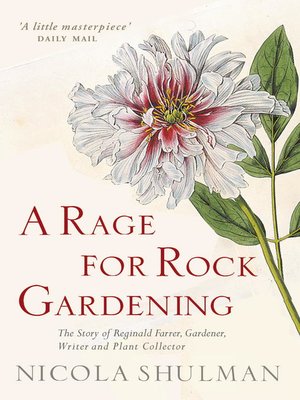 cover image of A Rage for Rock Gardening